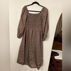 Jcrew Organic cotton daydream dress in Liberty Busy Izzy fabric